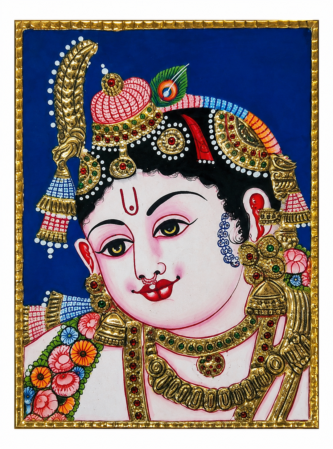 Balakrishna Tanjore Painting 6x8 inches
