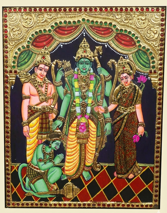 Thanjavur Painting – Kothanda Ramar